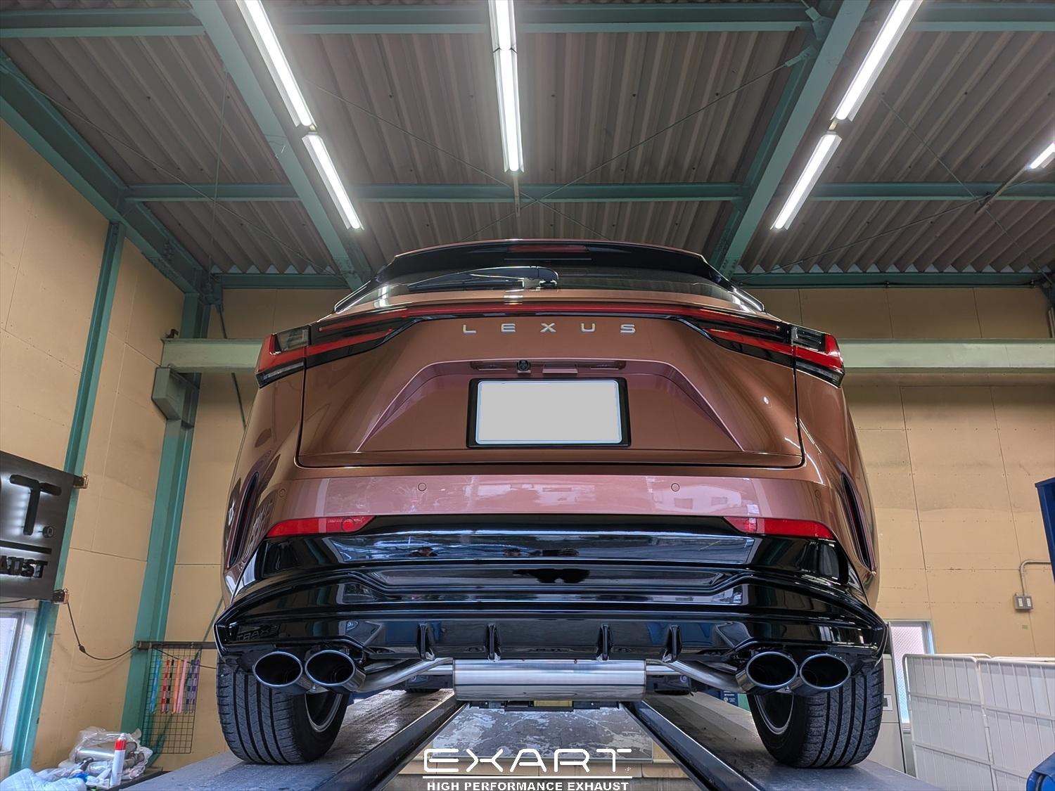 EXART ONE Exhaust System [Silky Sound] For LEXUS NX350