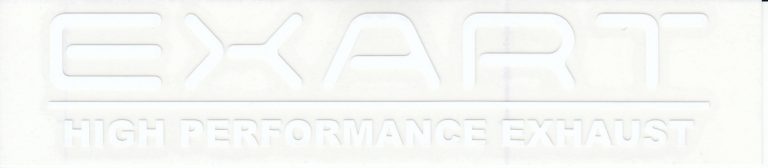 EXART  Sticker 150mm White
