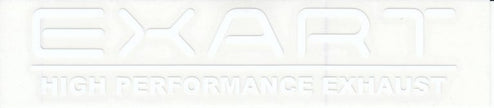 EXART  Sticker 150mm White