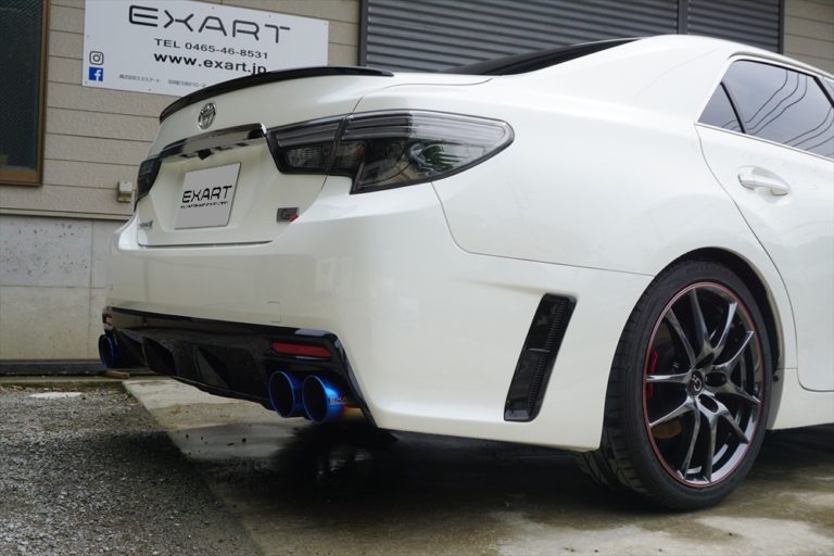 EXART iVSC Muffler for Toyota Mark X 350 GR / G’s Rear Bumper (GRX133 / GRX130)