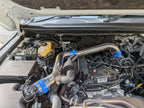EXART Toyota Land Cruiser 250 full engine-bay AIS installation reference. Throttle-side EA04-TY147 and air-cleaner-side AIS are separate purchases.