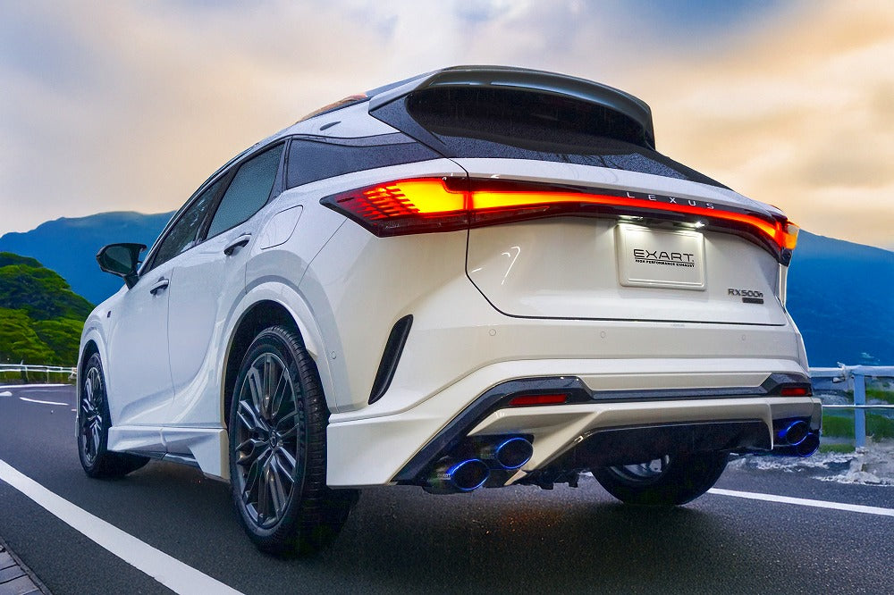 EXART ONE Muffler [F QUAD] for LEXUS RX500h / RX350 (TRD Rear Diffuser Exclusive)