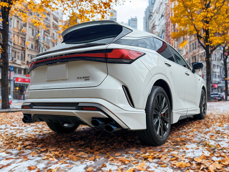 EXART ONE Muffler [F QUAD] for LEXUS RX500h / RX350 (TRD Rear Diffuser Exclusive)