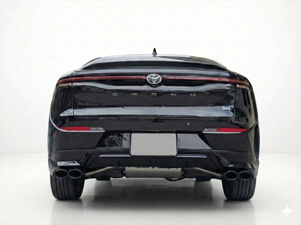 EXART ONE Exhaust System for Toyota Crown Crossover 2.5L Hybrid Compatible with GR Aero and Modellista Aero / No Cutting Required