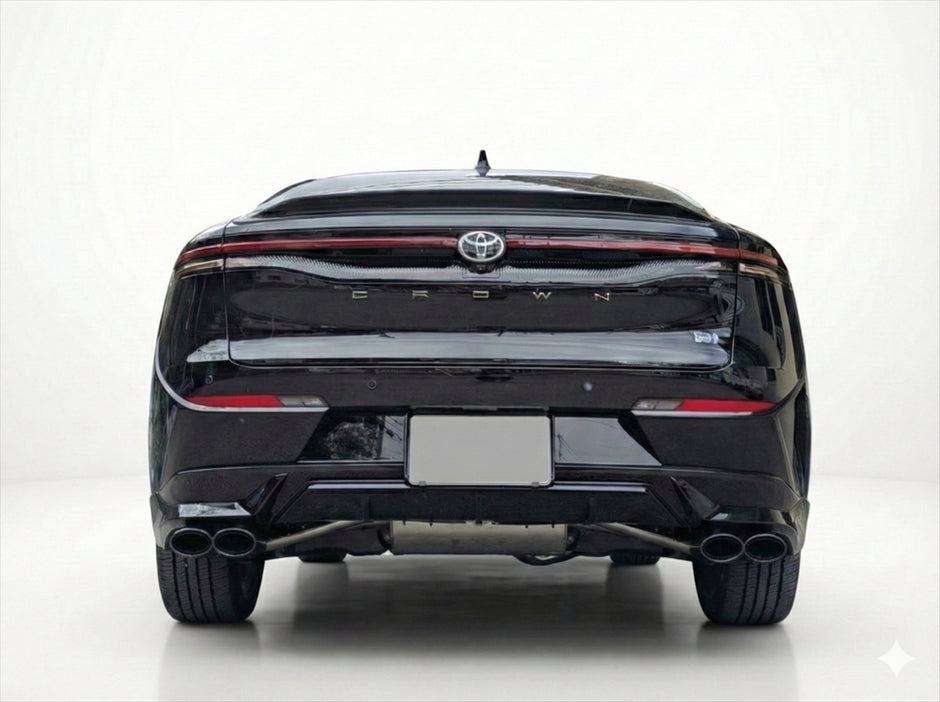EXART ONE Exhaust System for Toyota Crown Crossover 2.5L Hybrid Compatible with GR Aero and Modellista Aero / No Cutting Required