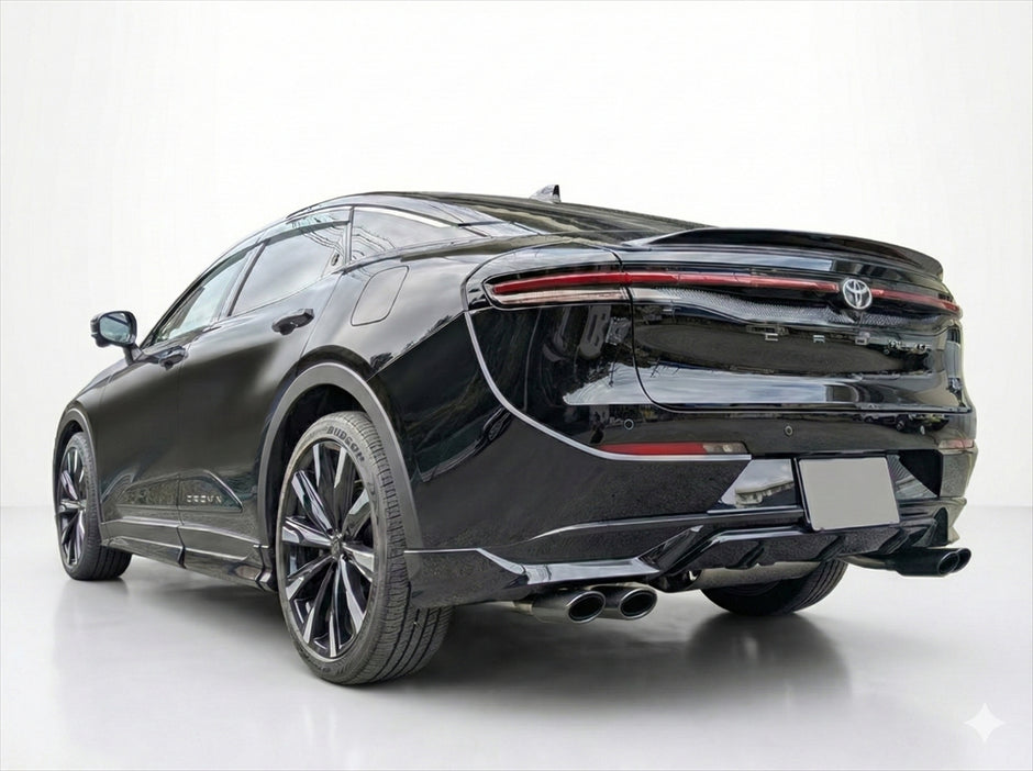 EXART ONE Exhaust System for Toyota Crown Crossover 2.5L Hybrid Compatible with GR Aero and Modellista Aero / No Cutting Required